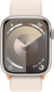 Smartwatch Apple Watch 9 GPS + Cellular 45mm Starlight Alu Sport Loop Beżowy (MRMA3QP/A) 2
