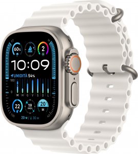 Smartwatch Apple Watch Ultra 2 GPS + Cellular 49mm Titanium Case Ocean Band Biały  (MREJ3WB/A) 1