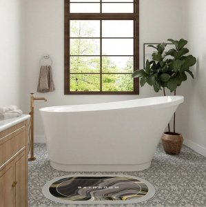 Iteams4Now Mata antypoślizgowa 60x90cm szary 5