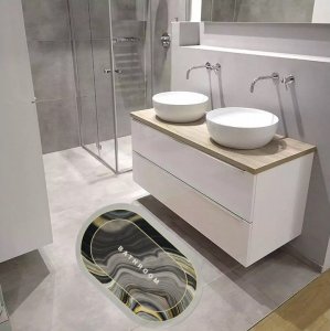 Iteams4Now Mata antypoślizgowa 60x90cm szary 8