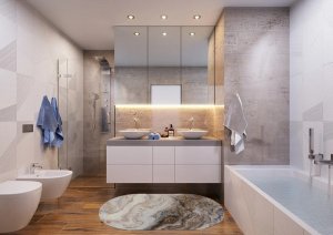 Iteams4Now Mata antypoślizgowa 60x90cm szary 2