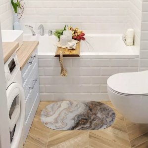 Iteams4Now Mata antypoślizgowa 60x90cm szary 7