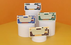 Klawiatura Royal Kludge Klawiatura mechaniczna Royal Kludge KZZI K75 pro RGB, Moment Switch (retro-niebieska) 11