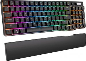 Klawiatura Royal Kludge Klawiatura mechaniczna Royal Kludge RK96 RGB, Brown switch (czarna) 2