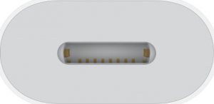 Adapter USB Apple MUQX3ZM/A Lightning - USB-C Biały  (MUQX3ZM/A) 3