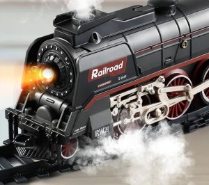 Madej Zestaw z pociągiem 48 elementów smoke, light, sound 3