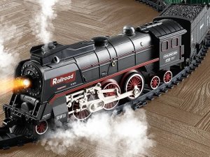 Madej Zestaw z pociągiem 48 elementów smoke, light, sound 4