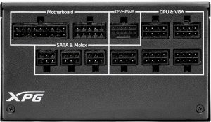 Zasilacz ADATA XPG CyberCore II 1000W (CYBERCOREII1000P-BKCEU) 5