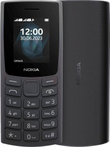 Smartfon Nokia Nokia 105 Dual SIM, 2G, černá (2023) 1