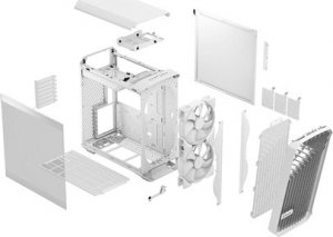 Obudowa Fractal Design Torrent Compact RGB Biała TG Light Tint ( FD-C-TOR1C-05) 13