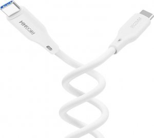 Kabel USB Ricomm USB-C - USB-C 2.1 m Biały (RLS307CCW) 6