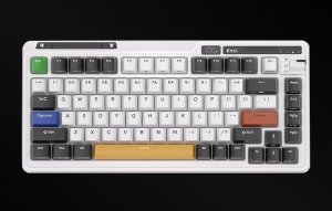 Klawiatura Royal Kludge Klawiatura mechaniczna Royal Kludge KZZI K75 pro RGB, Eternity Switch (czarno-biała) 10