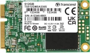 Dysk SSD Transcend 230S 512GB mSATA SATA III (TS512GMSA230S) 1