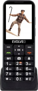 Smartfon Evolveo EVOLVEO EasyPhone LT, mobilní telefon pro seniory s nabíjecím stojánkem, černá 1