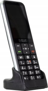 Telefon komórkowy Evolveo EVOLVEO EasyPhone LT telefon komórkowy dla seniorów z ładowarką czarny 2