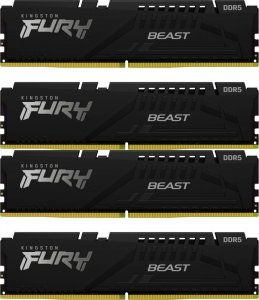Pamięć Kingston Fury Beast, DDR5, 64 GB, 6000MHz, CL40 (KF560C40BBK4-64) 1