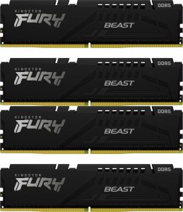 Pamięć Kingston Fury Beast, DDR5, 64 GB, 5200MHz, CL40 (KF552C40BBK4-64) 1