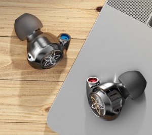 Słuchawki FiiO FiiO FH11 - Hybrydowe monitory douszne z przetwornikiem DD + BA 5