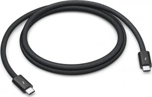 Kabel USB Apple USB-C - USB-C 1 m Czarny (MU883ZM/A) 1