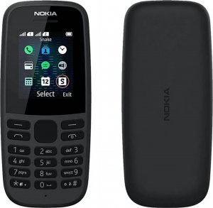 Smartfon Nokia Telefon GSM Nokia 105 czarny 1