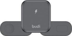 Ładowarka Budi Bezprzewodowa ładowarka Budi 3 w 1, 15W 3
