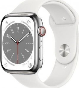 Smartwatch Apple SMARTWATCH SERIES8 41MM/SILV.ALUMIN/WHITE MP6K3 APPLE 1