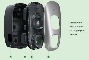 Ładowarka Charge Amps Dawn 22 kW 3P 32A Type 2 4G - OCPP 3