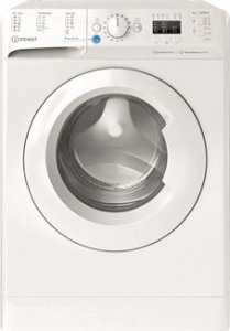 Pralka Indesit INDESIT Washing machine BWSA 61294 W EU N Energy efficiency class C, Front loading, Washing capacity 6 kg, 1151 RPM, Depth 42.5 cm, Width 59.5 cm, Display, Big Digit, White one size 3
