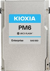 Dysk serwerowy Kioxia PM6-V 6.4TB 2.5'' SAS-4 (24Gb/s)  (KPM61VUG6T40) 1