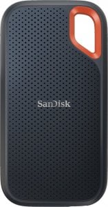 Dysk zewnętrzny SSD SanDisk Extreme Portable V2 2TB Czarno-pomarańczowy (SDSSDE61-2T00-G2) 1