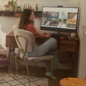 Komputer HP All in One HP Pavilion 32-b0004nw / 6G032EA / Intel i7 / 16GB / SSD 1TB / Nvidia GTX 1650 / QHD / Win 11 / Czarny 8