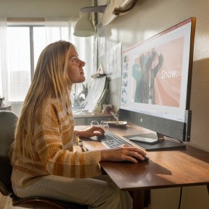 Komputer HP All in One HP Pavilion 32-b0004nw / 6G032EA / Intel i7 / 16GB / SSD 1TB / Nvidia GTX 1650 / QHD / Win 11 / Czarny 9