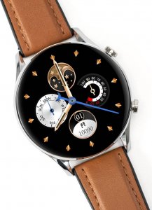 Smartwatch Oromed Oro-Fit 8 Pro Brązowy  (FIT 8 PRO) 5