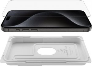Belkin Szkło ochronne ScreenForce Ultra glass iPhone 15 pro max 4