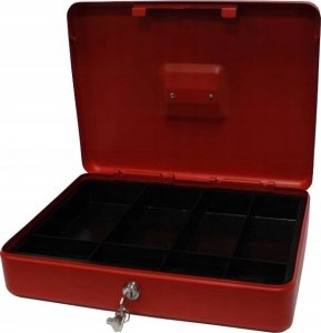 VeroTech Bardzo duża kasetka na klucze z wkładką 370x280x90mm Verotech (21535AS_RED) 3