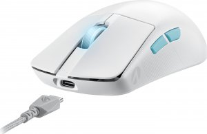 Mysz Asus Mysz bezprzewodowa ROG Harpe Ace Aim LAB Edition White 7