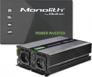 Przetwornica Qoltec Przetwornica napięcia Monolith 4000 MS Wave | 12V na 230V | 2000/4000W | USB 7