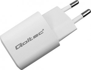 Ładowarka Qoltec Ładowarka sieciowa 35W GaN ULTRA | 5-20V | 2.25-3A | 1 x USB typ C PD | 1 x USB | Biała 3