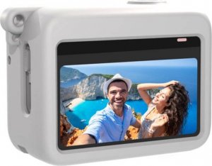 Pokrowiec Puluz Silikonowe etui PULUZ z funkcją ładowania aparatu do Insta360 GO 3 (białe) 2