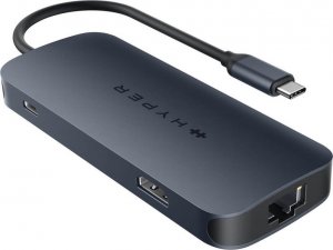 HUB USB HyperDrive Koncentrator HyperDrive Next 8-Port USB-C Hub HDMI/4K60Hz/SD/RJ45/PD 3.1 140W pass-through 3