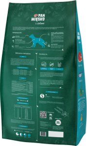 Pan Mięsko Karma sucha dla psa z ziołami Wołowina z tuńczykiem (dorosły) chrupki S 20kg 2