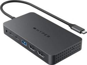 Stacja/replikator HyperDrive Koncentrator HyperDrive Dual 4K HDMI 7 Port USB-C Hub M1&M2 MacBook/PC/Chromebook/2xHDMI/miniJack 1