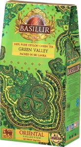 Basilur Herbata zielona liść Basilur Green Valley 100g 1