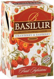 Basilur Herbata owocowa BASILUR STRAWBERRY RASPBERRY 25szt 1