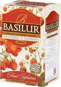 Basilur Herbata owocowa BASILUR STRAWBERRY RASPBERRY 25szt 2