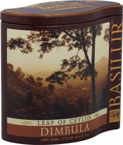 Basilur Herbata czarna cejlońska liść Basilur Dimbula 100g 1