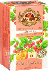 Basilur Napar owocowy herbata Basilur Raspberry 25x2g 1