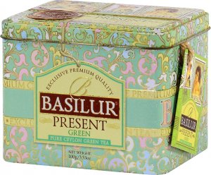 Basilur Herbata zielona liść Basilur Present Green 100g 1