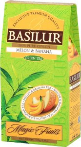 Basilur Herbata zielona liść Basilur Melon Banana 100g 1