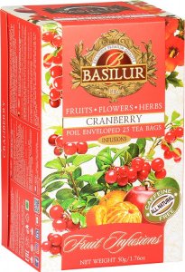 Basilur Napar owocowy herbata Basilur Cranberry 25x2g 1